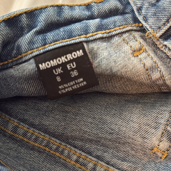 Great condition nice thick denim high rise baggy jeans - Picture 5 of 5